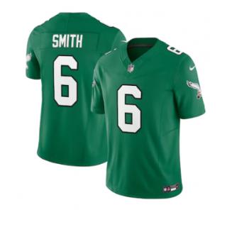 DeVonta Smith , Philadelphia Eagles Nike Vapor F.U.S.E. Limited Jersey - Kelly Green
